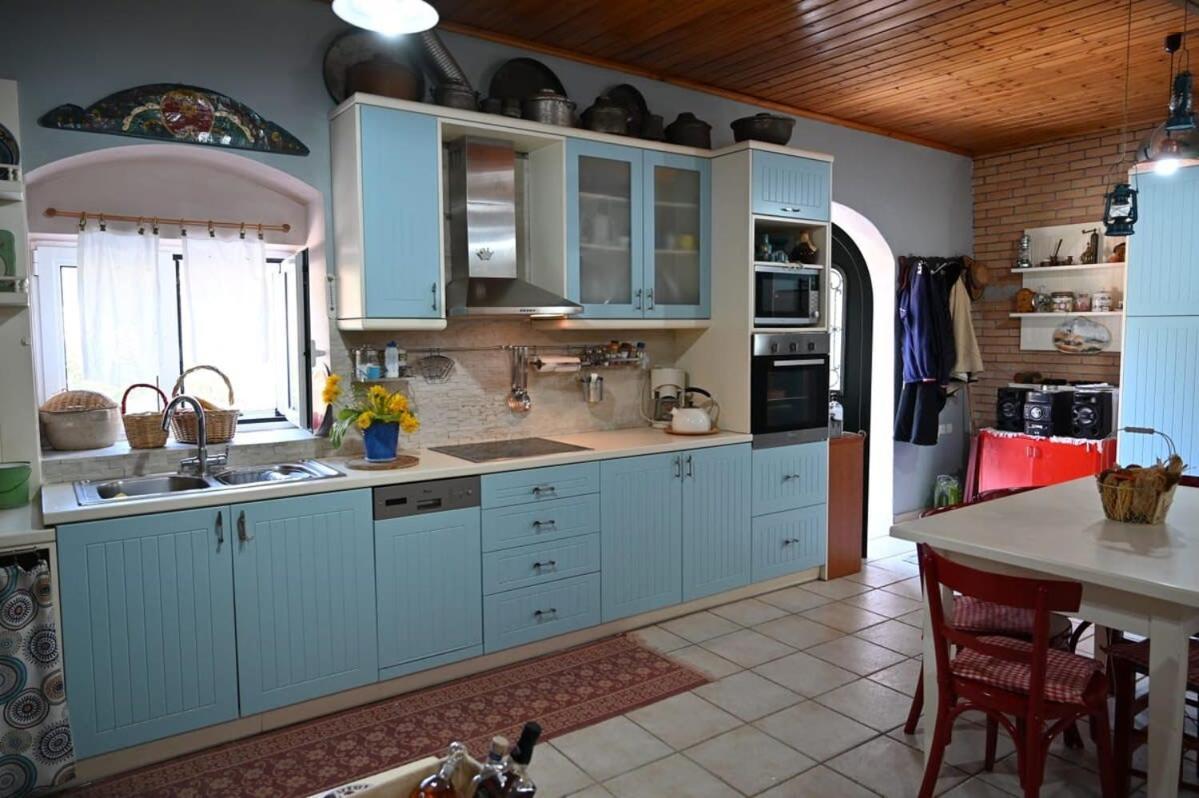 Kalavrita Winter Retreat - Homely Spacious Chalet Άνω Βλασία Экстерьер фото